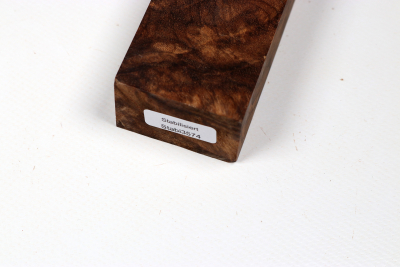 Knife Blank Walnut Burl stabilized - Stabi3574