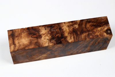 Knife Blank Walnut Burl stabilized - Stabi3575