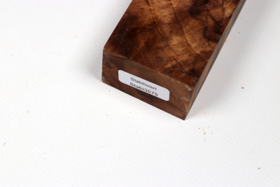 Knife Blank Walnut Burl stabilized - Stabi3575