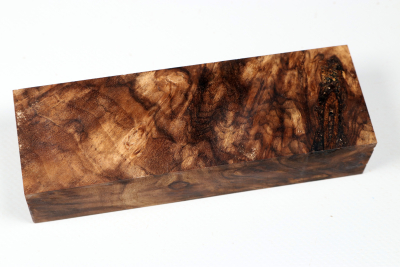 Knife Blank Walnut Burl stabilized - Stabi3575