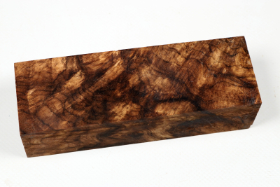Knife Blank Walnut Burl stabilized - Stabi3576