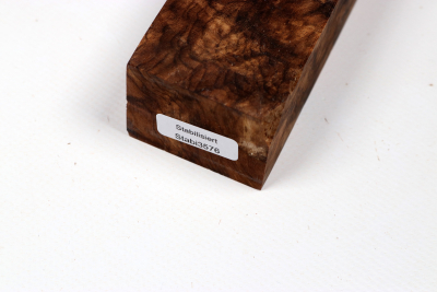 Knife Blank Walnut Burl stabilized - Stabi3576