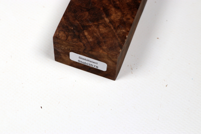 Knife Blank Walnut Burl stabilized - Stabi3578