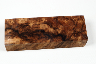 Knife Blank Walnut Burl stabilized - Stabi3586