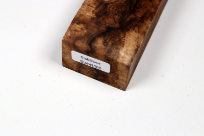 Knife Blank Walnut Burl stabilized - Stabi3586