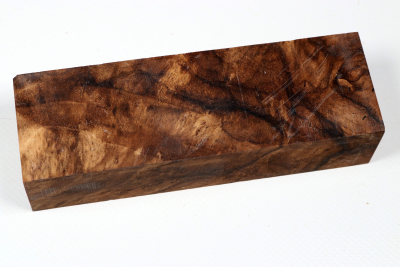 Knife Blank Walnut Burl stabilized - Stabi3587