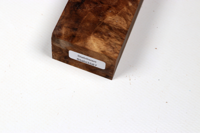 Knife Blank Walnut Burl stabilized - Stabi3587