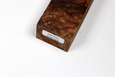 Messergriffblock Nussbaum Maser stabilisiert - Stabi3588