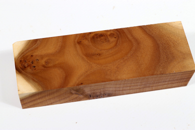 Messergriffblock Ölweide Maser - OelWei0046