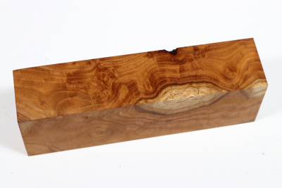 Knife Block Silverberry Burl - OelWei0047