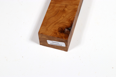 Knife Block Silverberry Burl - OelWei0054