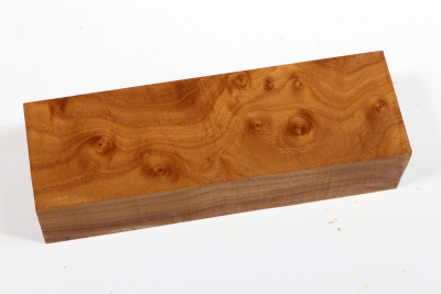 Messergriffblock Ölweide Maser - OelWei0060