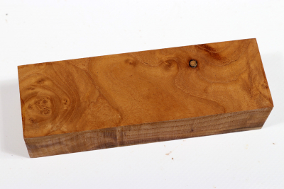 Messergriffblock Ölweide Maser - OelWei0063