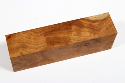 Messergriffblock Ölweide Maser - OelWei0063