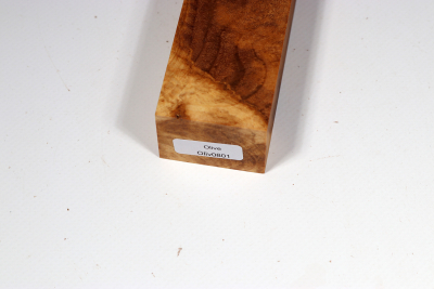 Knife Block Olivetree Burl - Oliv0801