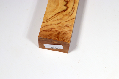 Knife Block Olivetree Burl - Oliv0814