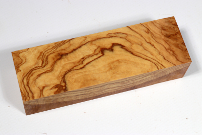 Knife Block Olivetree Burl - Oliv0814