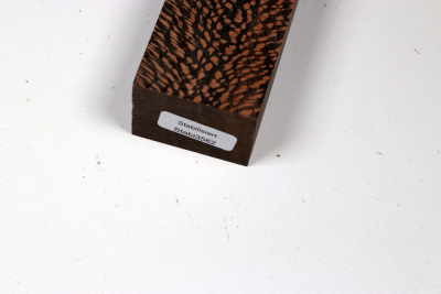 Knife Blank Platanus black stabilized - Stabi3562
