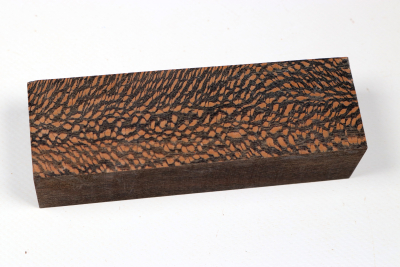 Knife Blank Platanus black stabilized - Stabi3562 Knife Blank Platanus black stabilized - Stabi3562