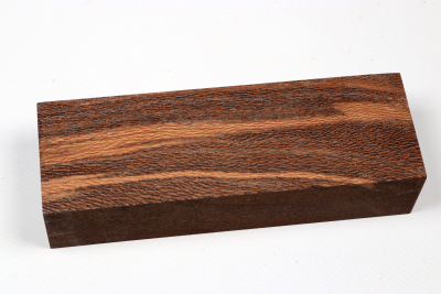 Knife Blank Platanus black stabilized - Stabi3565