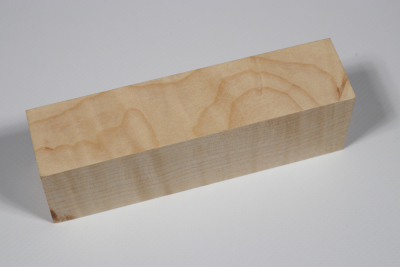 Knife Block Curly Maple - RieAh0154