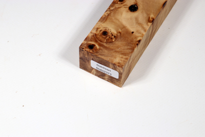 Knife Blank Horse Chestnut Burl stabilized - Stabi2373