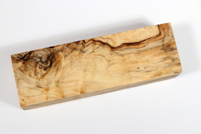 Knife Blank Horse Chestnut Burl stabilized - Stabi2821