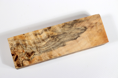 Knife Blank Horse Chestnut Burl stabilized - Stabi2821