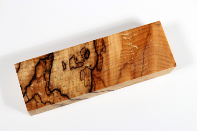 Knife Blank Horse Chestnut spalted XCut stabilized - Stabi2817