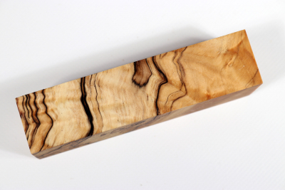 Knife Blank Horse Chestnut spalted XCut stabilized - Stabi2817