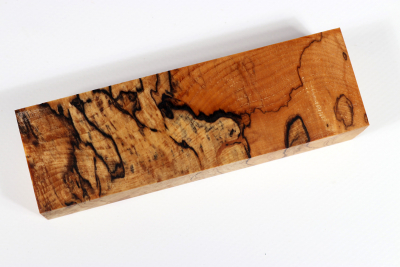 Knife Blank Horse Chestnut spalted XCut stabilized - Stabi2830