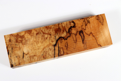 Knife Blank Horse Chestnut spalted XCut stabilized - Stabi2830