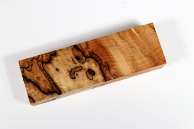 Knife Blank Horse Chestnut spalted XCut stabilized - Stabi2856