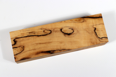 Knife Blank Horse Chestnut spalted stabilized - Stabi2862