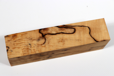 Knife Blank Horse Chestnut spalted stabilized - Stabi2931