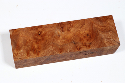 Messergriffblock Rüster Maser - RuesM0577