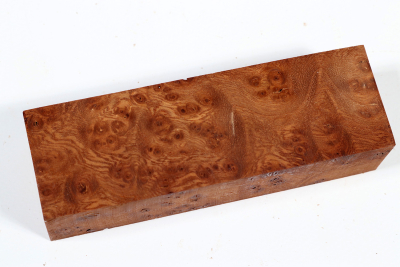 Knife Block Elm Burl - RuesM0612