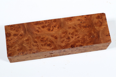 Knife Block Elm Burl - RuesM0615