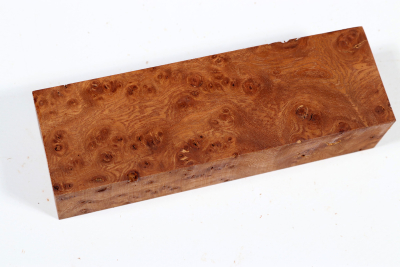 Knife Block Elm Burl - RuesM0622
