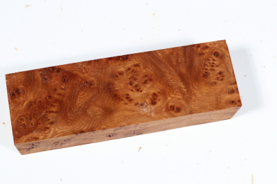 Knife Block Elm Burl - RuesM0655