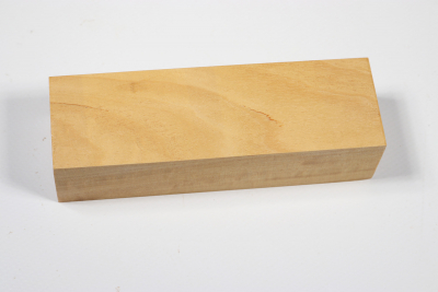 Knife Block Satinwood - Satin0164