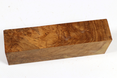 Knife Block Teak Burl - Teak0076
