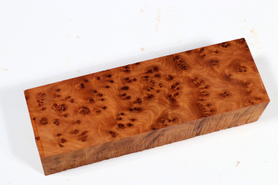 Knife Block Thuya Burl - ThujM0921