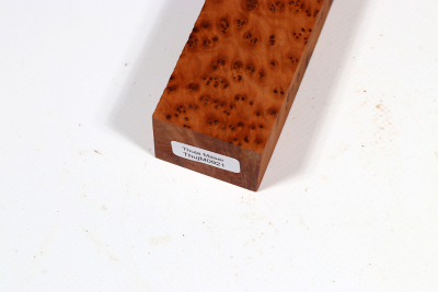 Knife Block Thuya Burl - ThujM0921