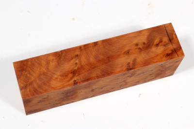 Knife Block Thuya Burl - ThujM0924