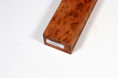 Knife Block Thuya Burl - ThujM0924