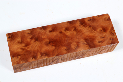 Knife Block Thuya Burl - ThujM0926