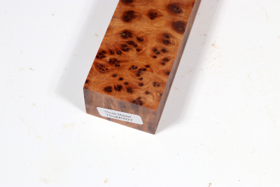 Knife Block Thuya Burl - ThujM0927