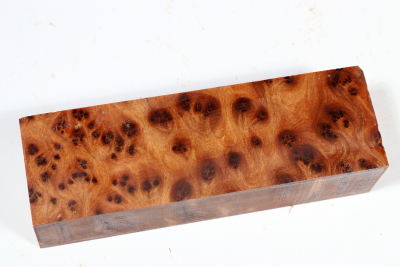 Knife Block Thuya Burl - ThujM0927