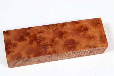 Messergriffblock Thuja Maser - ThujM0929